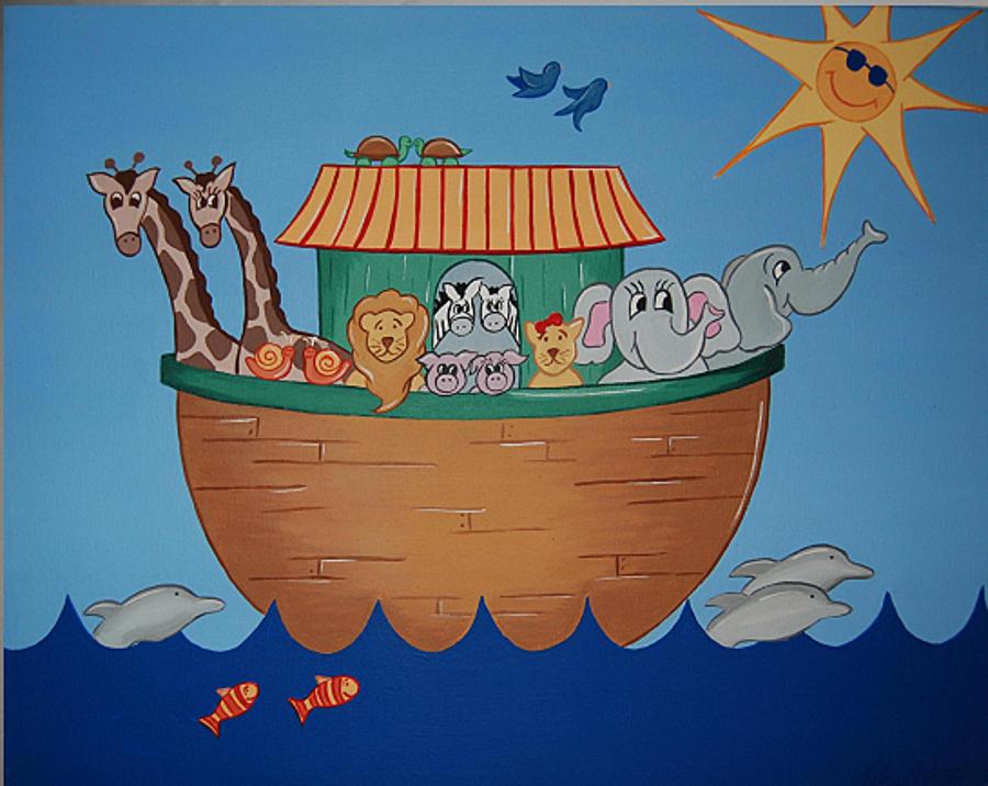 The Ark Painting by Valerie Carpenter