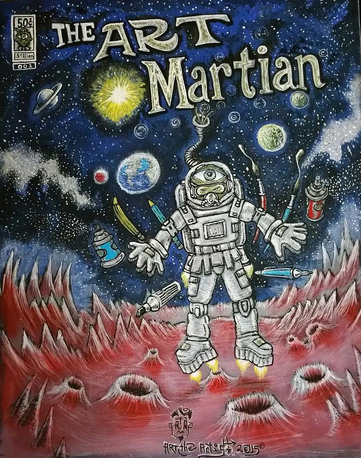 The Art Martian Painting