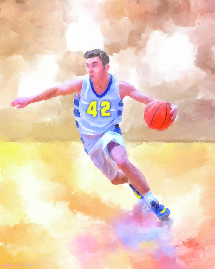 The Art of Basketball Painting by Mark Tisdale