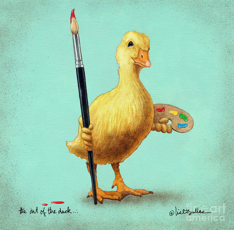The Art Of The Duck... Painting by Will Bullas