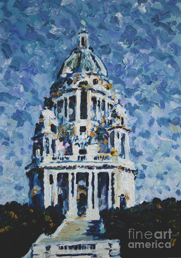 The Ashton Memorial  Painting by Andy  Mercer