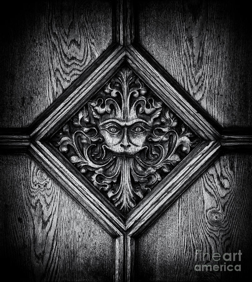 Black And White Photograph - The Aslan Door by Tim Gainey