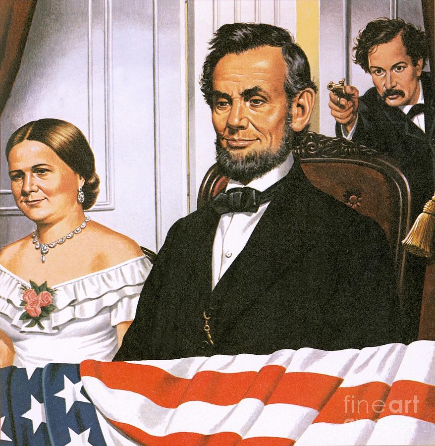 Abraham Lincoln Painting - The Assassination of Abraham Lincoln by John Keay