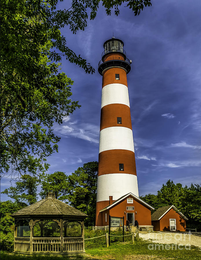 The Assateague Lighthouse -Virginia Photograph by Nick Zelinsky Jr
