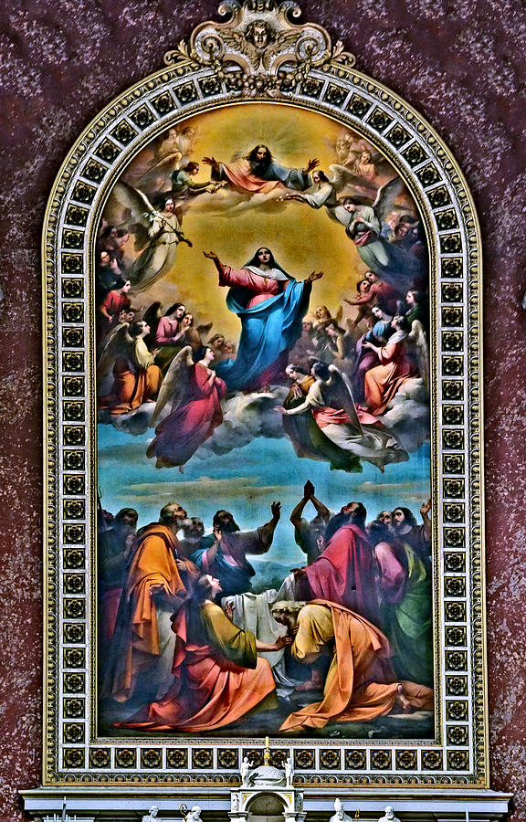 The Assumption of Saint Mary Photograph by C H Apperson