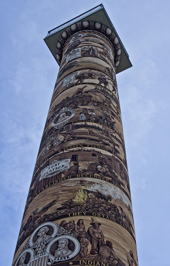 The Astoria Column Photograph by Thom Zehrfeld