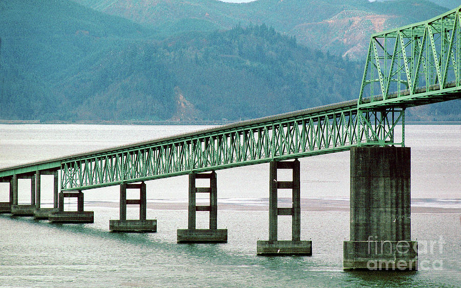The Astoria Megler Bridge Crossing the Mighty Columbia River Photograph by Wernher Krutein