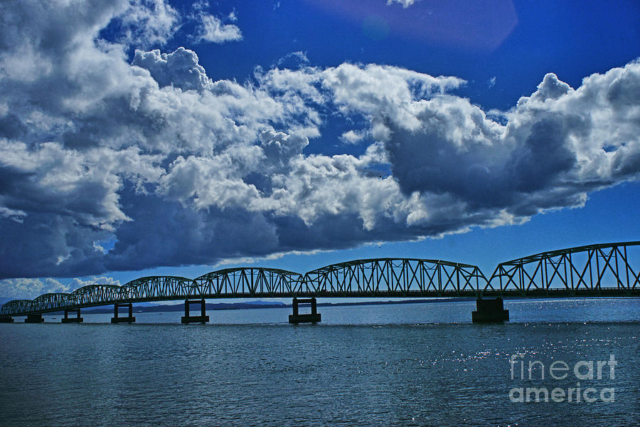 The  Astoria-Megler Bridge  SC9298-15 Photograph by Randy Harris
