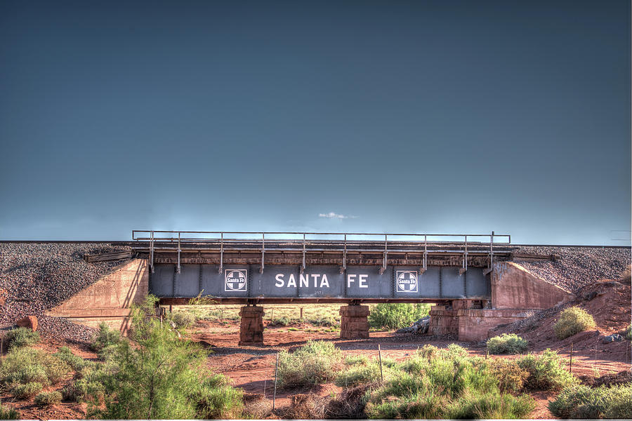 The Atchison Topeka and the Santa Fe Photograph by Paul LeSage