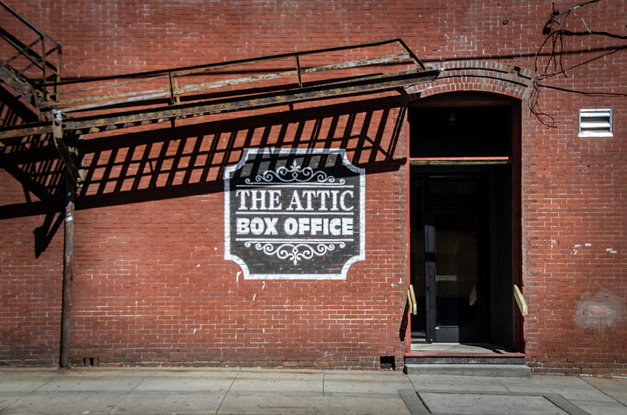 The Attic Box Office - Ybor City Tampa Florida Photograph by Bill Cannon