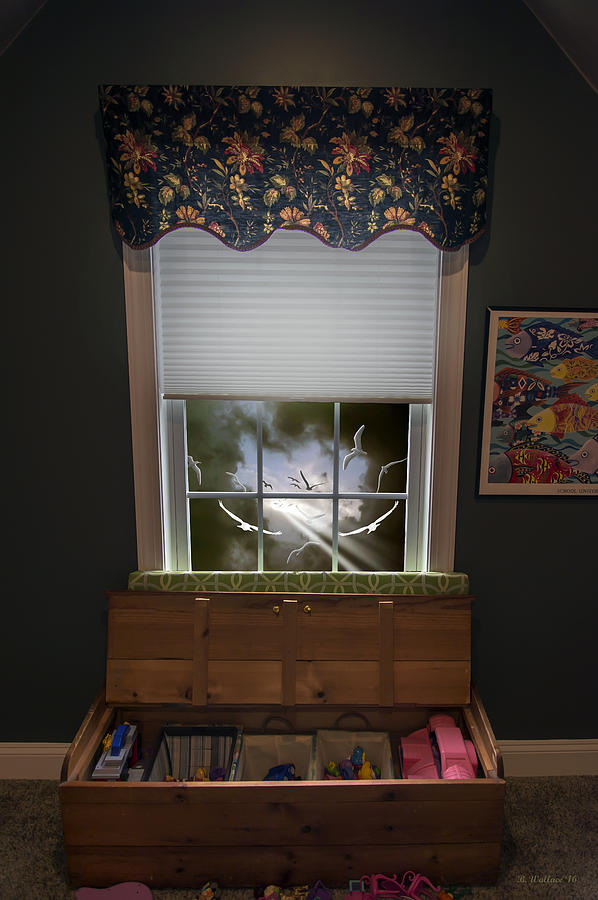 The Attic Window Photograph by Brian Wallace