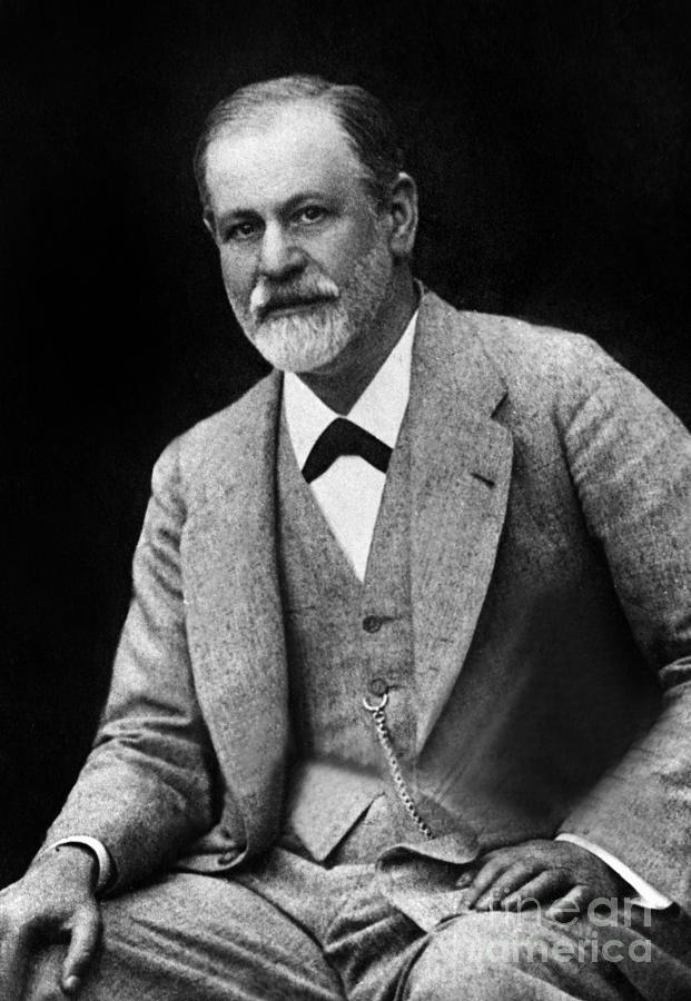 The Austrian psychoanalyst Sigmund Freud, circa 1917 Photograph by ...