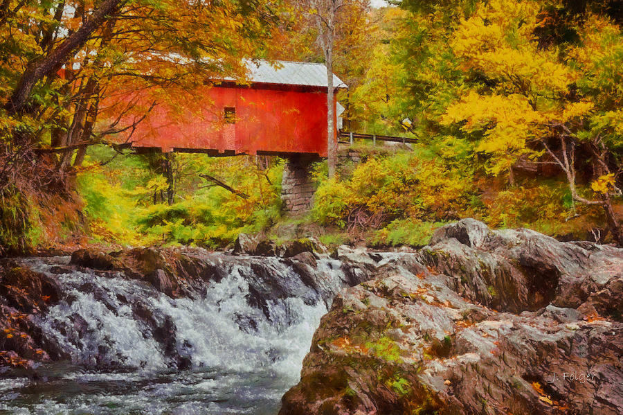 The autumn colors arrive Photograph by Jeff Folger