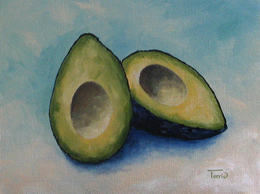 The Avocado  Painting by Torrie Smiley