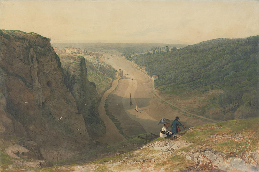 Francis Danby Painting - The Avon Gorge by MotionAge Designs