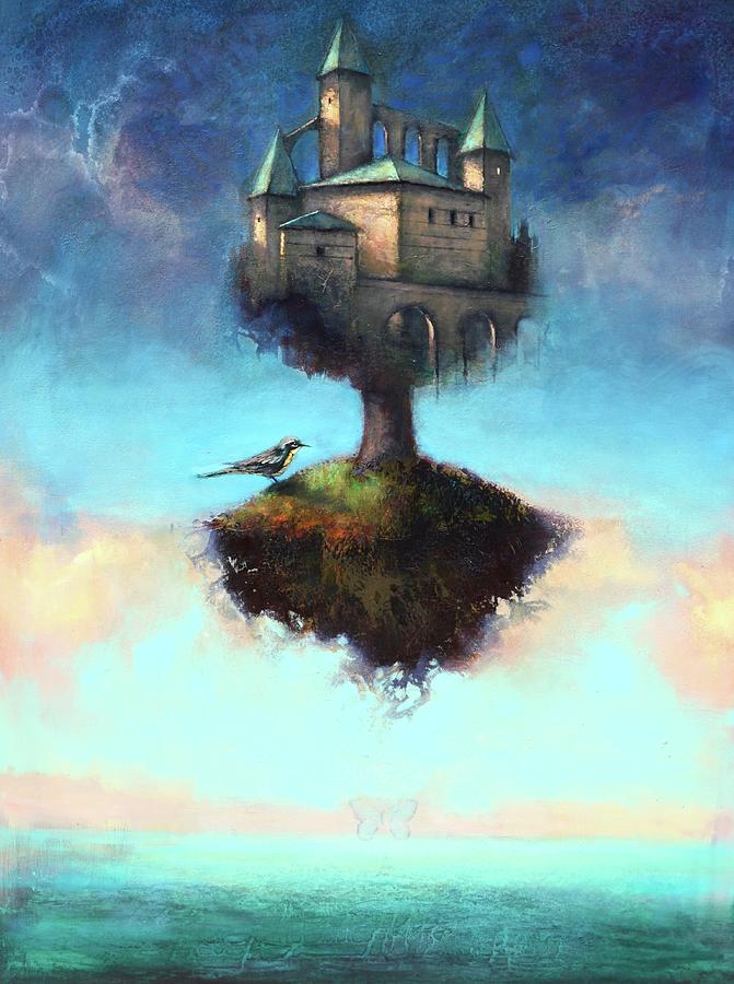 Castle Painting - The Axiom Of Always by Joshua Smith