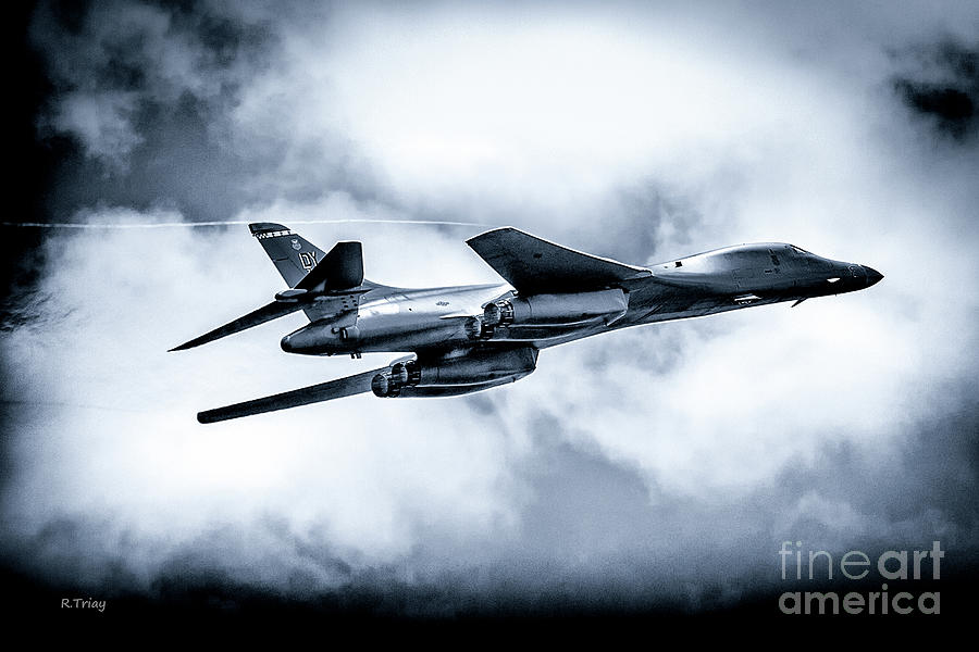 The B-1 Bomber Referred to as the Bone Photograph by Rene Triay FineArt Photos