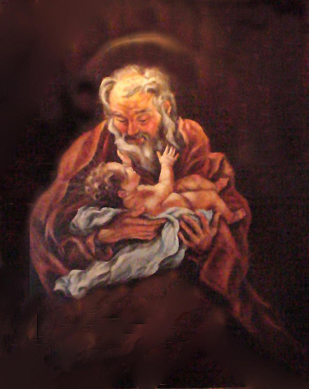 The Baby Jesus - A Study Painting by Donna Tucker