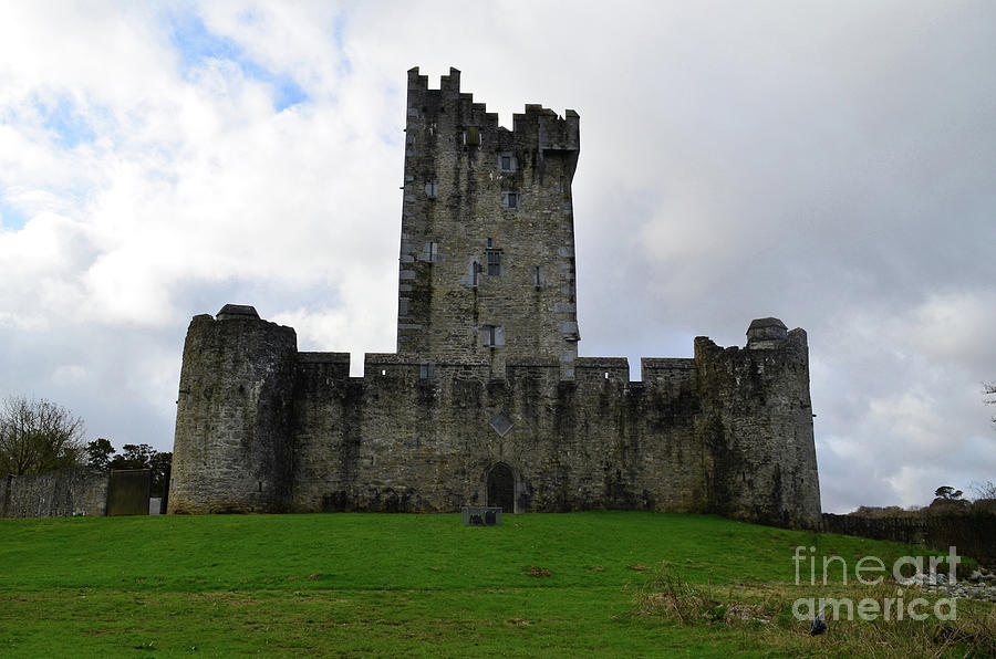 The Backside of Ross Castle in Killarney Ireland Photograph by DejaVu Designs