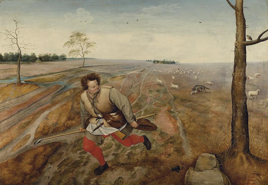 Jan Brueghel Painting - The Bad Shepherd by Jan Brueghel the Younger
