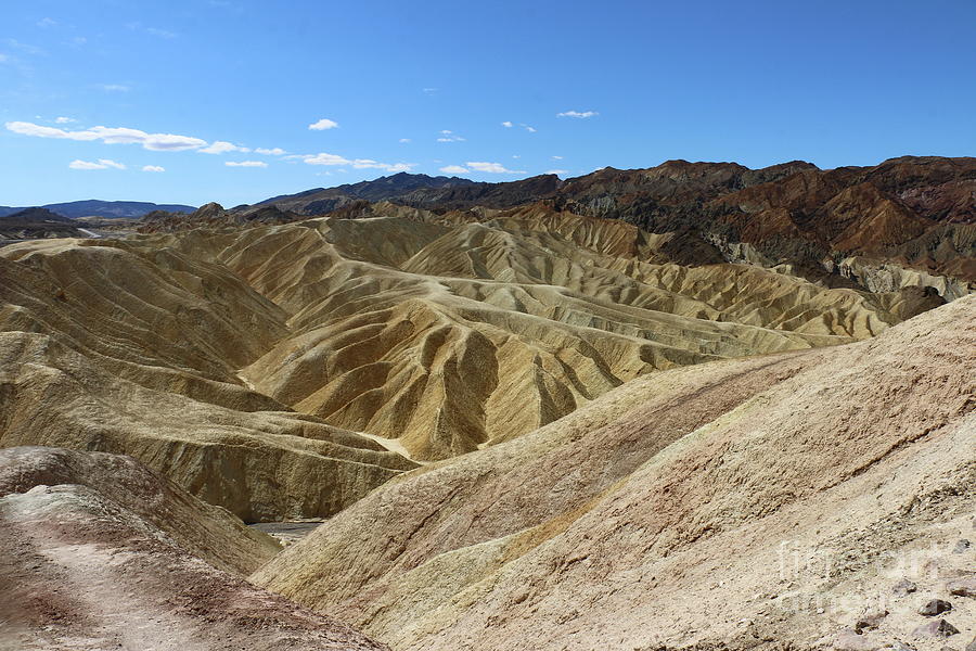 The Badlands Of Death Valley Photograph by Christiane Schulze Art And Photography