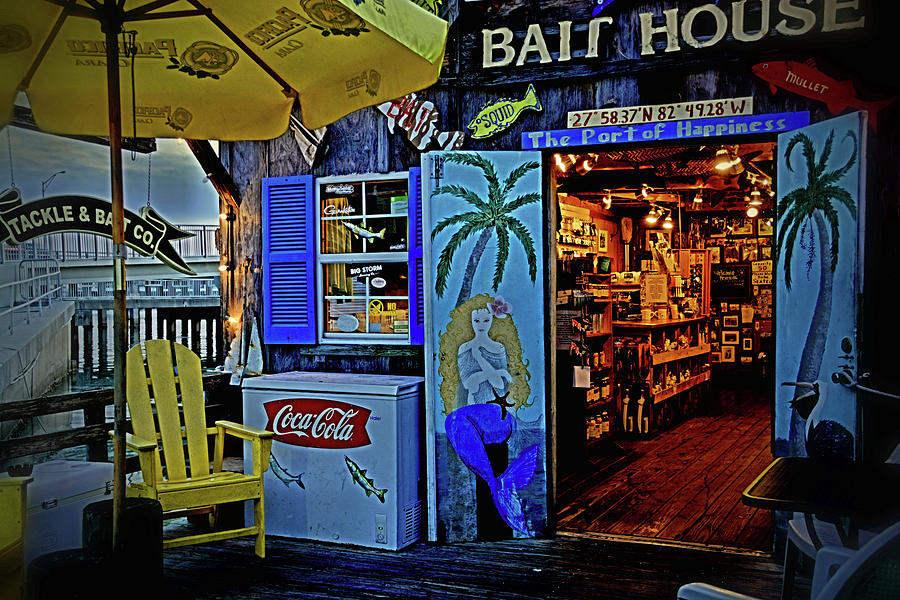 The Bait Shack Photograph by Ben Prepelka