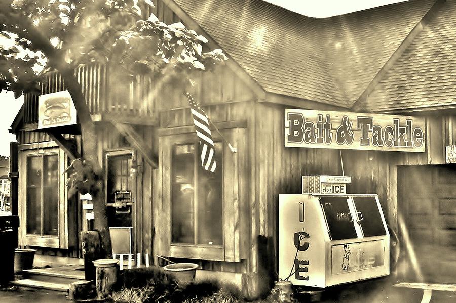 The Bait and Tackle Shop Photograph by Kim Bemis