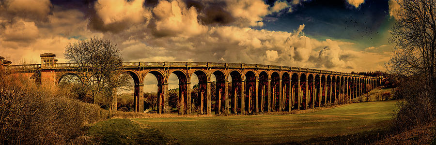 Panorama Photograph - The Balcombe Viaduct by Chris Lord