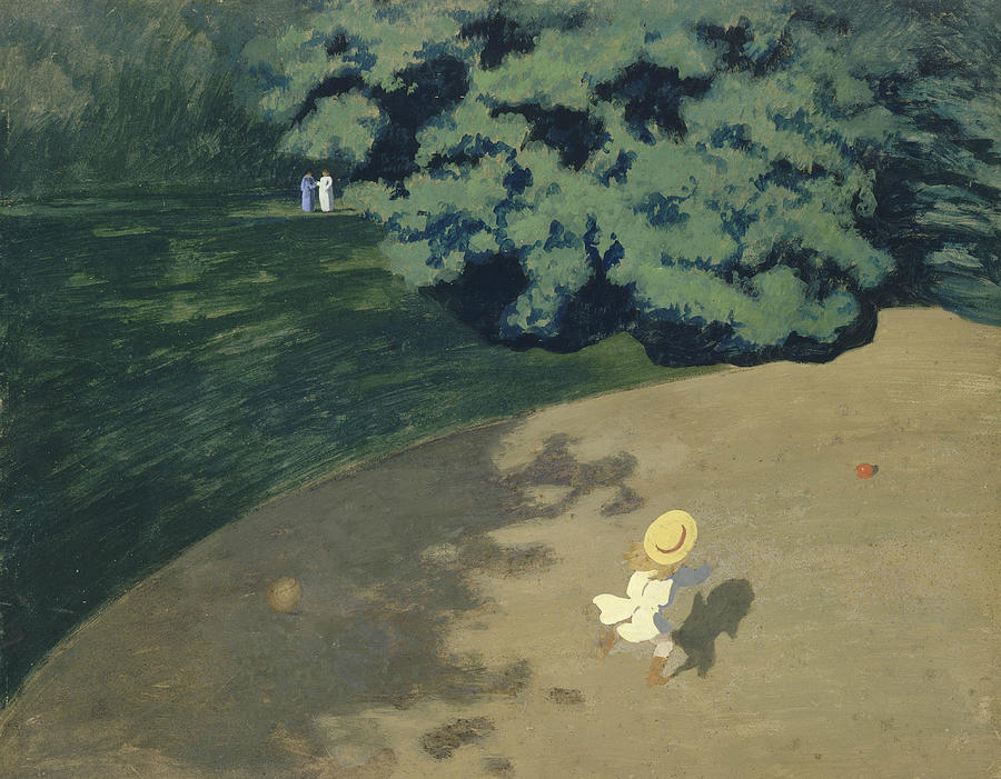 The Ball Painting by Felix Vallotton