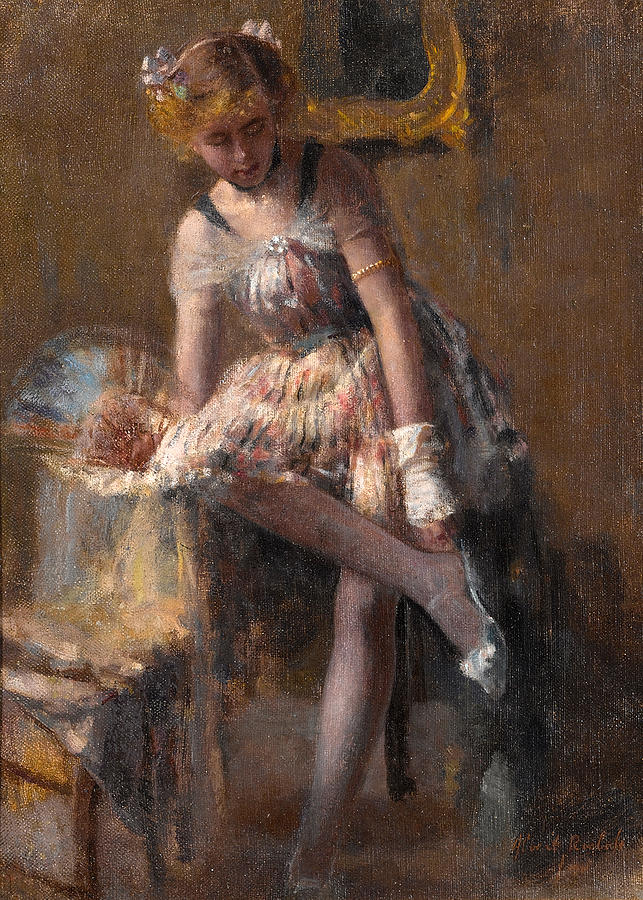The Ballerina Painting by Albert Roelofs