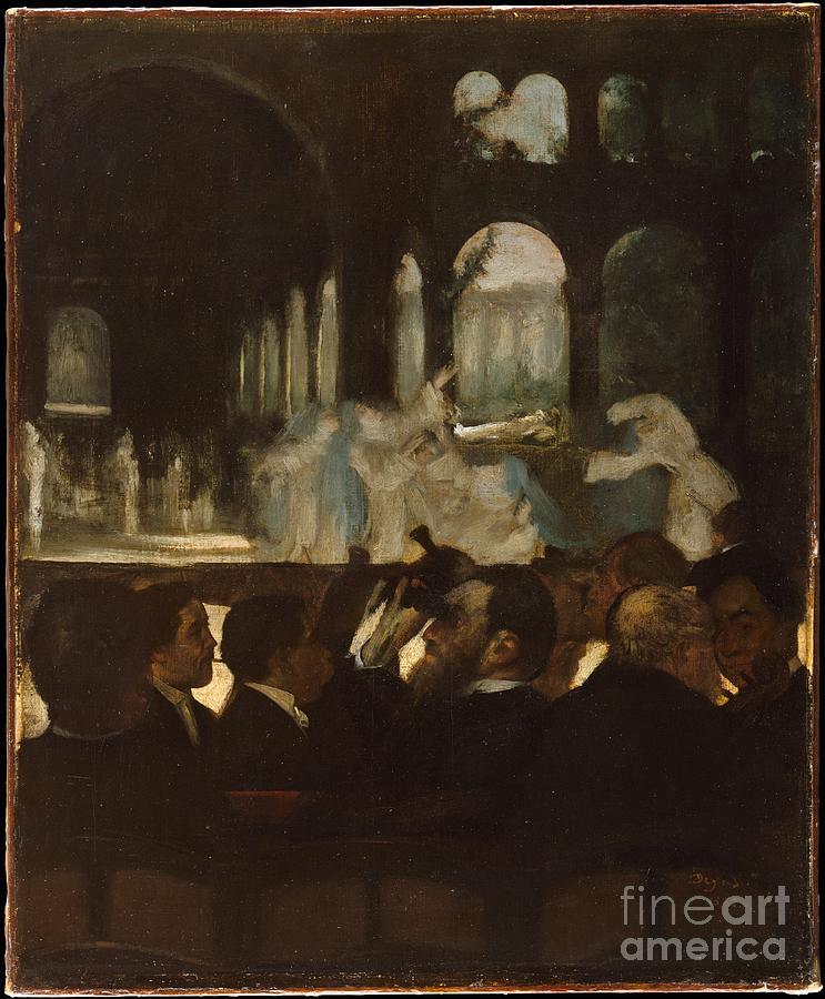 Edgar Degas Painting - The Ballet from Robert le Diable by Celestial Images