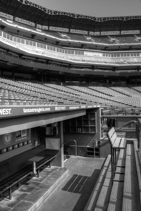 Architecture Photograph - The Ballpark In Arlington by Ricky Barnard