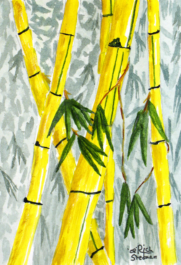 The Bamboo Forest Painting by Richard Stedman