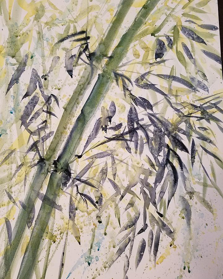 The bamboo series  Painting by Han in Huang wong