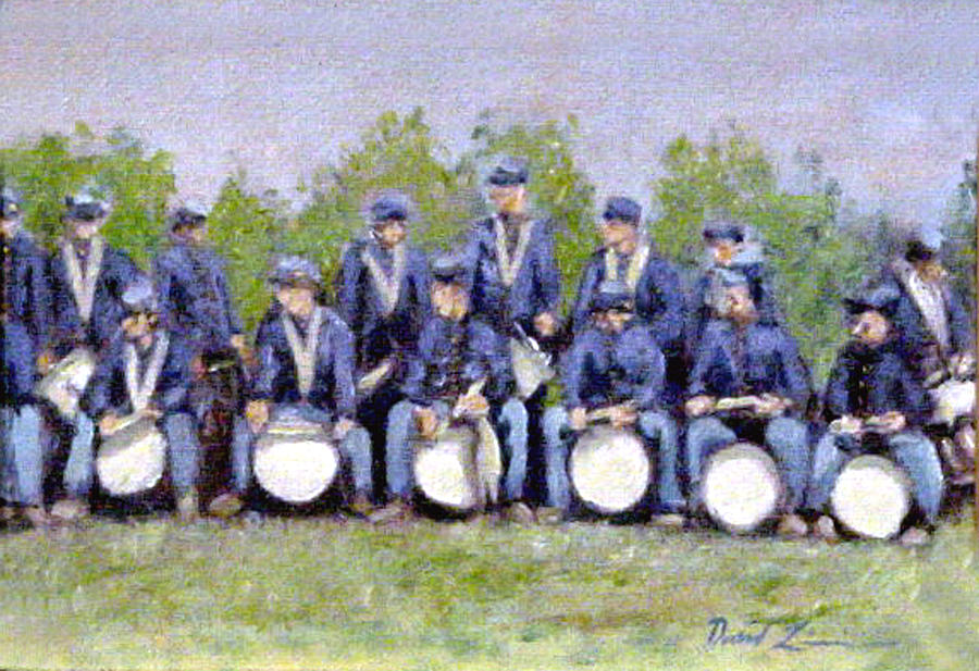 The Band Painting by David Zimmerman