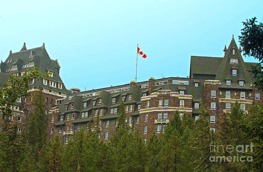The Banff Springs Hotel Photograph by Nina Silver