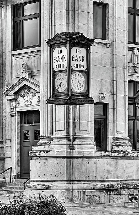 The Bank Building Downtown Denton Photograph by JC Findley