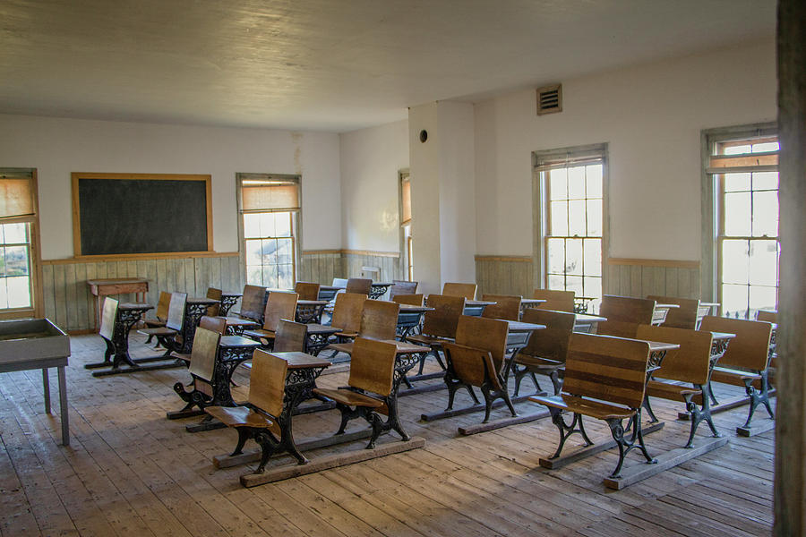 The Bannack Schoolroom Photograph by Teresa Wilson