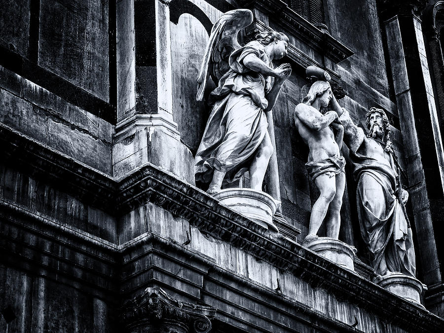 The Baptism Of Christ At The Babtistry Of The Duomo Photograph