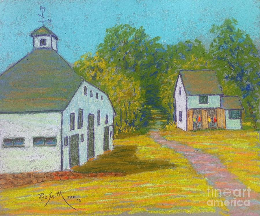 The Barn at Uniacke House  Pastel by Rae  Smith
