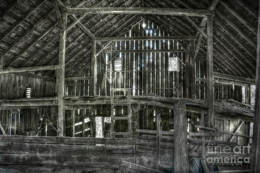 The Barn Digital Art by Dan Stone