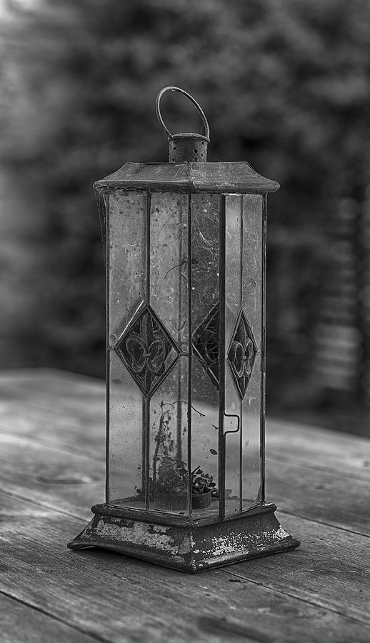 The Barn Lantern Photograph by Amber Kresge