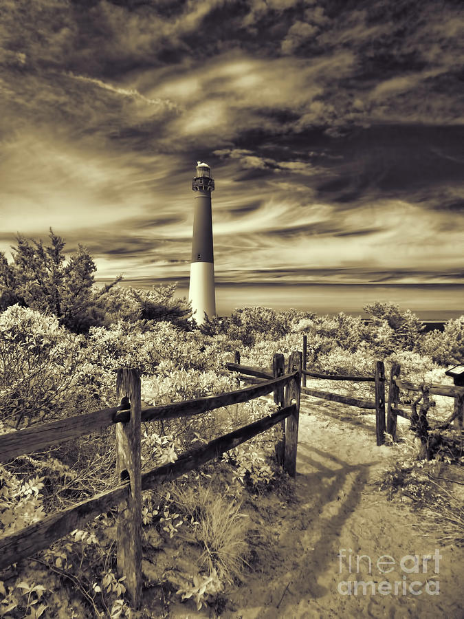 The Barnegat Lighthouse New Jersey Photograph by Jeff Breiman