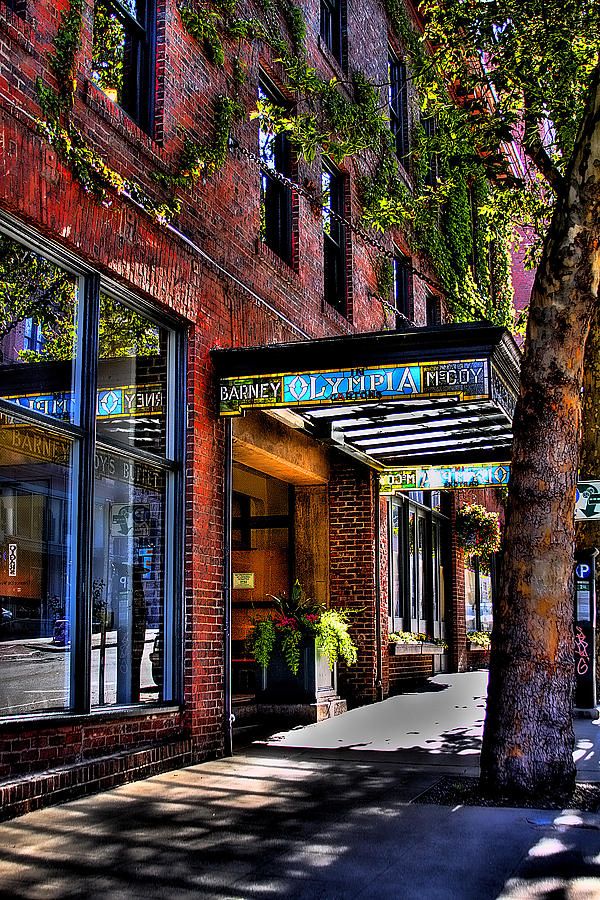 The Barney McCoy Cafe Photograph by David Patterson