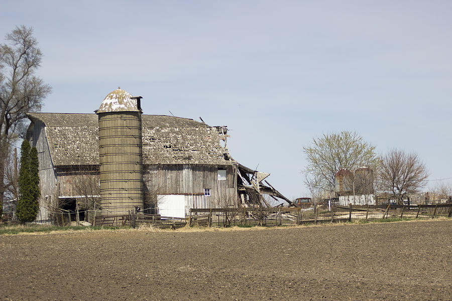 The Barns Last Season Photograph by Cathy Anderson