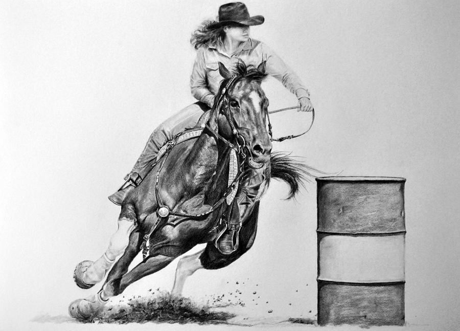 Rodeo Horse Drawings