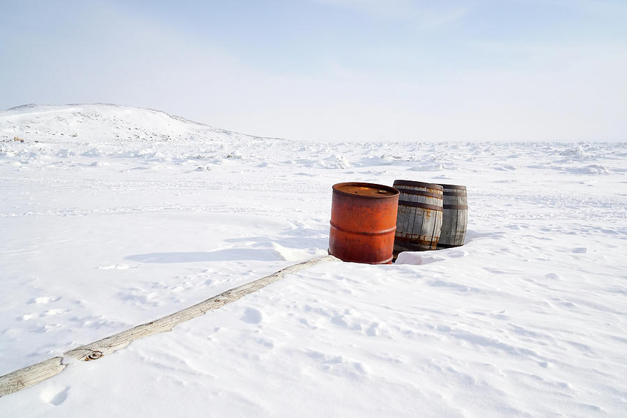 Winter Photograph - The Barrels by Nick Mares