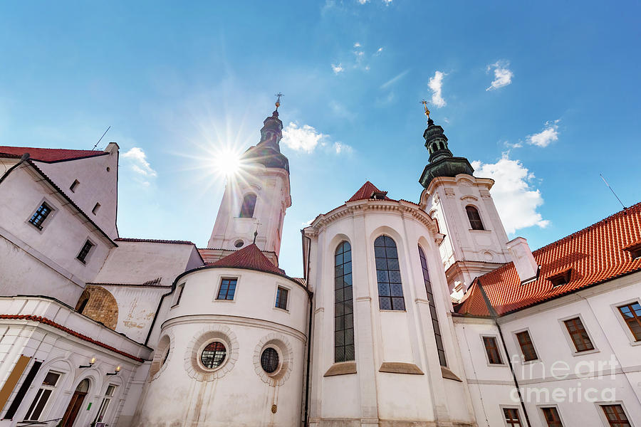 The Basilica of the Assumption of Our Lady in Strahov Monastery, Prague, Czech Republic Photograph by Michal Bednarek