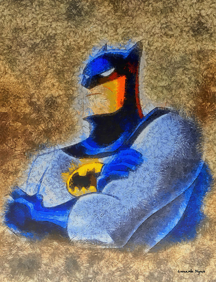 The Batman - PA Painting by Leonardo Digenio - Pixels