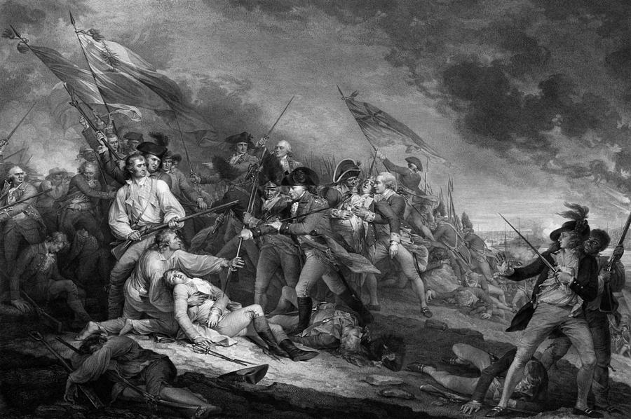 The Battle of Bunker Hill Drawing by War Is Hell Store